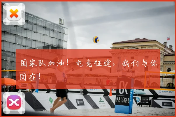 国家队加油！电竞征途，我们与你同在！